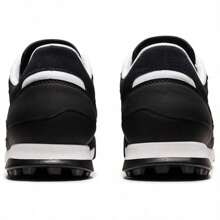 Onitsuka Tiger 适合日常穿着的男士休闲百搭舒适运动鞋 - 黑與白 - 查看 5