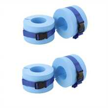 2/4pcs Foam Swim Aquatic Cuffs,Exercise Cuffs Water Aerobics Float Ring Fitness Exercise Set, Ankles Arms Belts With Quick Release Buckle For Swim Fitness Training Set