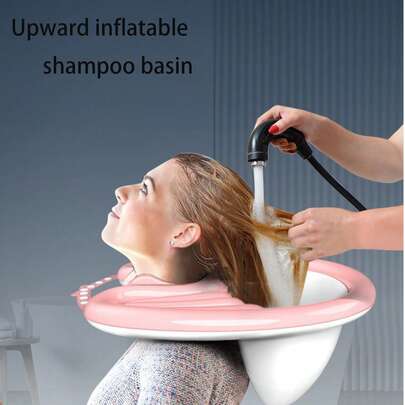 Bồn gội đầu ngả lưng cho người lớn, sau sinh, phụ nữ mang thai, trẻ em, người già, bệnh nhân - Bồn gội đầu tại nhà cho tiệm làm tóc Trang trí phòng tắm Quay lại trường học