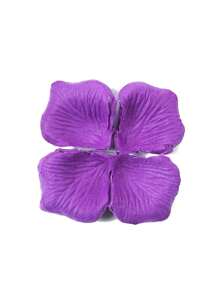 100 片人造无纺布玫瑰花瓣，婚礼情人节派对节日聚会装饰假花瓣五彩纸屑，桌面中心装饰