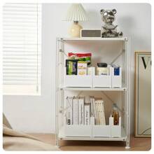 Japanese Style Plastic Storage Containers, Kitchen, Bathroom, Countertop, Makeup, Medicine Organizer Baskets Gifts Women Girls