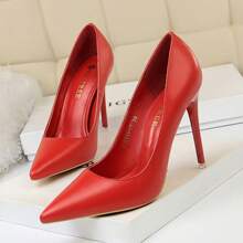 Women Pumps - Red - View 1