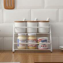 1pc Multifunction Spice Rack Organizer - Kitchen Countertop Storage Rack