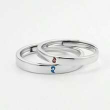 Anillos abiertos para parejas de personajes de anime y dibujos animados