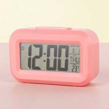 Multifunctional Digital Alarm Clock With LED Display - Portable, Battery Operated Calendar, Thermometer And Timer, Suitable For Office, Bedside, Desk Or Bedroom Gifts Birthday Graduation Room Decor Digital Clock Bedroom Decor Dormitory Decor Back To School School Decor School Surprise Home Decor School Supplies