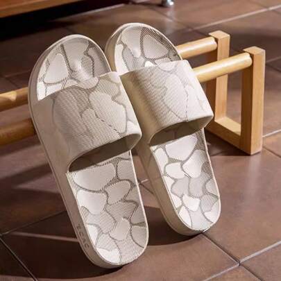نعال منزليه ناعمه للنساء، نعال داخلية مريحة، نعال للاستحمام غير زلقة على الأرضيات، لارتداء داخل وخارج المنزل في الصيف