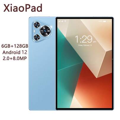 Tabletă Android XiaoPad P70 Pura / CPU MTK6762 / 8-Core / 6GB RAM+128GB ROM/ Ecran 10.1" 1280*800 / Cameră frontală de 2MP și Cameră spate de 8MP / 802.11ac Wifi 2.4G&5G +4G LTE / hBT / 80-C00 5.0, GPS, ecran tactil IPS, (fără adaptor)