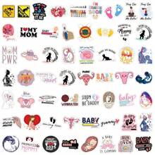 55Pcs Pregnancy Stickers Pack | Western Stickers,High Quality Stickers For Scrapbook,Graffiti Sticker,Journaling,Laptop,Bumper,Skateboard,Water Bottles,Computer,Cartoon,Hard Hat,Car Stickers,Stickers Can Bring A Lot Of Fun To Your Life,The Perfect Gift For Adults