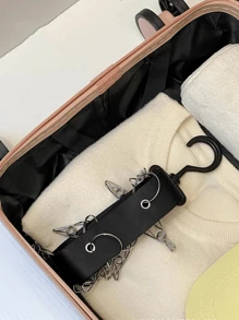 1pc Baseball Cap Hat Rack, Unisex Hat Rack With Hooks And Clips, Suitable For Wardrobe And Cabinet Doors, Hat Storage Rack On Door And Wall, Suitable For Baseball Cap Lovers To Store Closet Door Display Hat Rack,Space Saving Hat Storage Rack For Closet And Door - Multicolor - View 6