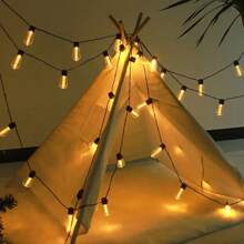 木瓜造型电池供电串灯，多模式复古吊灯，可调光，复活节和狂欢节礼物，适用于遮阳伞、花园、阳台、庭院、卧室、咖啡馆、酒店、家居、派对、生日装饰、商业照明（不含电池）