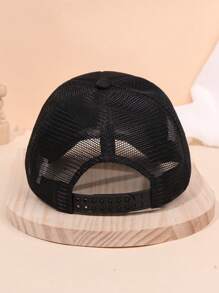 1pc Baseball Cap For Children, USA Print Breathable Sun Protection Hat Suitable For Fishing, Outdoor Activities