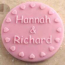 Customize Text With 2 Cookies Cake Decorations Halloween And Christmas DIY Cutters Sugar Cake Templates Wedding Clay Fondant Embosser Name Cake Mold Handmade Cookie/Biscuit Embosser Stamp