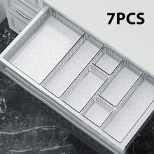 1 Stück / 3 Stück / 4 Stück / 7 Stück hochwertige luxuriöse multifunktionale Aufbewahrungsbox, Desktop Organizer Aufbewahrungsbox, Zuhause Hartes Material Schublade mit integrierter Kosmetikaufbewahrung, separater Schminktisch Desktop Hautpflege Produktorganizer, geeignet für Wohnzimmer, Badezimmer, Schminktisch, Organisationsaufbewahrung, für Urlaub, Strand, Badezimmer, Schlafzimmer, große Kapazität