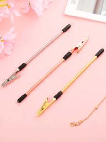 1PC/2PCS/3PCS Multicolor Bracelet Helper Tool,Bracelet Wearing Auxiliary Tool,Accessory Auxiliary Tools,Hand Bracelet Fasten Helper Alligator Clips For Joints For Women Jewelry Tools Fastening And Hooking Equipment For Jewelry Bracelet Necklace