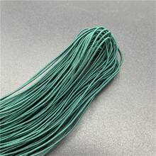 21yards/Lot 1mm Strong Round Elastic Ribbon Sewing Elastic Band Fiat Rubber Band For Waist Band Stretch Rope DIY Mask Lanyard