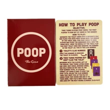 POOP Card Game First Edition Family Friendly Board Games Adult Games For Game Night Funparty Card Game - MultiWarna - View 2