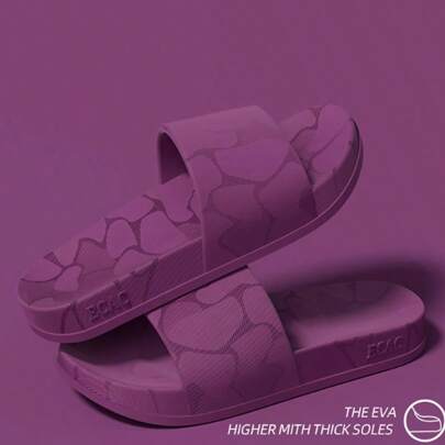 نعال نسائية ناعمة ، أحذية منزلية مريحة للأزواج مضادة للانزلاق مع قاع ناعم، صنادل داخلية/خارجية صيفية