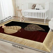 700g/Sq.M Crystal Velvet Rug With Non-Slip Backing, 5mm Thick, Bohemian Style Solid Color Rug, Soft And Washable For Indoor/Outdoor, Suitable For Living Room, Bedroom, Kitchen, Office, Home Decor Large Area Carpet Back To School