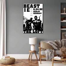 1 幅动漫视频游戏海报墙面艺术画适用于咖啡馆酒吧客厅卧室餐厅家居墙壁装饰流行无框 - 彩色 - 查看 64