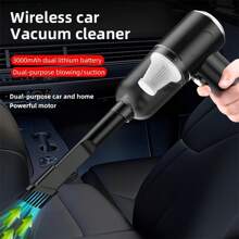 Aspirateur sans fil haute puissance à forte aspiration 7,4 V, batterie lithium-ion rechargeable avec autonomie ultra-longue. Un incontournable pour les vacances, les voyages et l'été