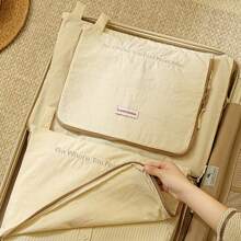 1pc Travel Storage Bag, Luggage Organizer Packing Cube, Portable Clothes Sorting Bag For Trip