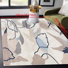 [Crystal Fleece 700g/㎡ Dotted Bottom 5mm Thickness] European-Style Living Room Bedroom Carpet, Washable, Non-Slip, Stain-Resistant Backing, Suitable For Bedroom, Dining Room, Kitchen, Office, Entrance, Living Room, Farmhouse Decoration, Indoor & Outdoor
