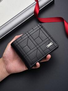 SHABILI Cartera clásica coreana para hombre, de gran capacidad, con múltiples tarjetas, esencial para hombres, cartera