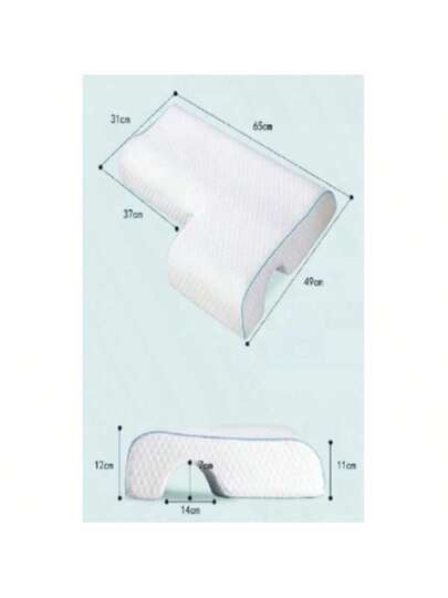 Couple's Zero Pressure Memory Foam Pillow, Slow Rebound out Imprint, Aids Sleep, Dual Person Kussen view 6