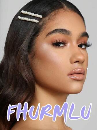 1 件白色磁性睫毛夹工具，小巧便携，可重复使用，升级版磁性睫毛夹（无睫毛，仅用于展示效果！不适合初学者）