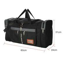 Trintion Travel Bag Sports Duffel Bag For Men Gym Bag Large Capacity Oversized Sports Bag Lightweight Travel Duffle Bags Foldable Fitness Bag For Men - Màu Khaki - Xem 2