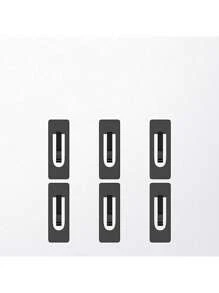 Juego de 6 portavasos de coche con clip limitador, soporte para botellas de agua de coche, fijado con clip universal para almacenamiento de interiores de vehículos