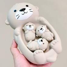 Rainbow Stacking Boat Bath Toy Set With Animal Finger Puppets - Color Recognition & Water Play Fun, Perfect Gift For Kid Summer Toy Bath Toys, Cute Swimming Baby Bath Toys Bathtub Water Pool Toys Stackable Boats Boy Girl Gifts
