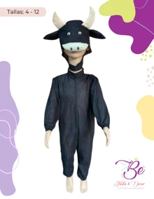 Bull Costume For Children At The Spring Festival School Carnival