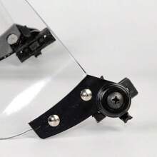 1pc Outdoor Tactical Flip Up Face Shield Lens Goggles Riot Mask Visor For Fast AF MICH Action Version Helmet Guide Rail