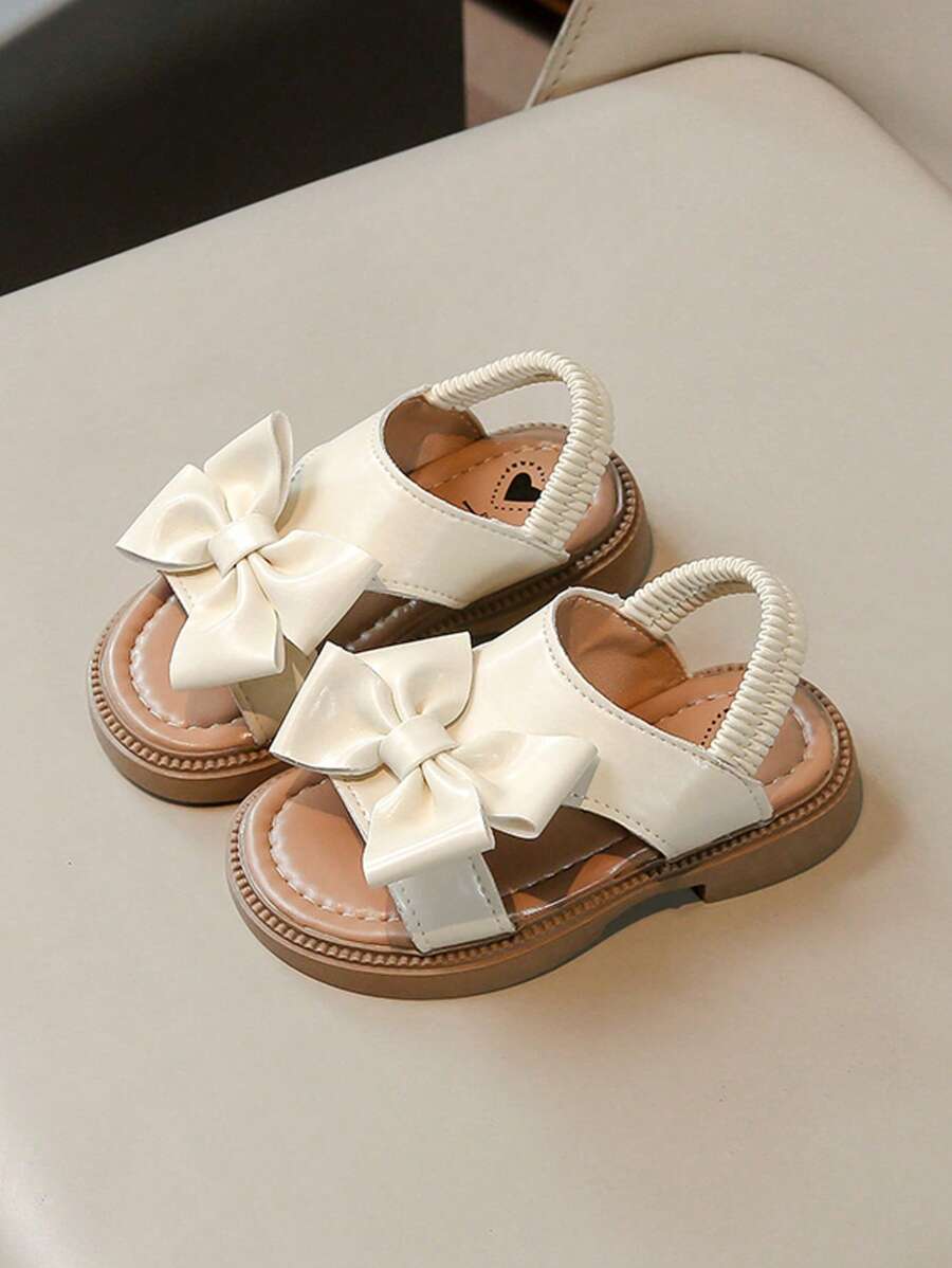 1 Pair Baby Girl Princess Sandals, Soft Bottom Toddler Walking Shoes, Summer, 1-3 Years Old