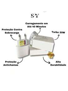 {ORIGINAL} KIT Carregador Cabo E Fonte Tipo C XR,11,12,13,14 LACRADO