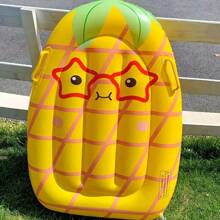 1pc Vibrant Fruit Floating Mat - Strawberry, Pineapple, Kiwi Design, Easy To Float And Enjoy Summer, Suitable For Beach/Party - Multicolor - View 14