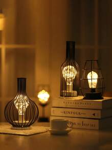 1 Piece Of Wine Bottle LED Night Light, Decorative Bottle/Glass - Warm Light, Battery-Powered (AA Batteries Not Included) - Perfect For The Ambience Of Bedroom And Living Room, Bedroom LED Light