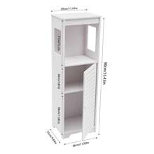 Mobile con cassetti per il bagno, mobiletto multifunzione, mobile contenitore bagno indipendente, arredo bagno, articoli per il rientro a scuola