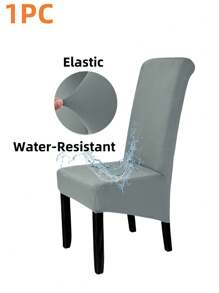 XL Size Stretch Chair Covers For Dining Room,Water-Resistant Large Dining Room Chair Slipcovers,Stretch Chair Cover,Parsons Chair Covers,Spandex High Chairs Protector Covers Seat Slipcover With Elastic Band For Dining Chairs,XL/Oversized Removable Washable Soft Spandex Extra Large Dining Room Chair Covers For Kitchen Hotel Table Banquet Solid Color(Light Mocha) - Multicolor - View 19