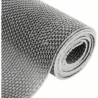 Drainage Non Slip Floor Mat, 300 X 88cm 5mm Thick Rubber Mat Garage Pools Restaurant Bars Bathroom Patio Outdoor Indoor Splash Matting, Waterproof Carpet Mat