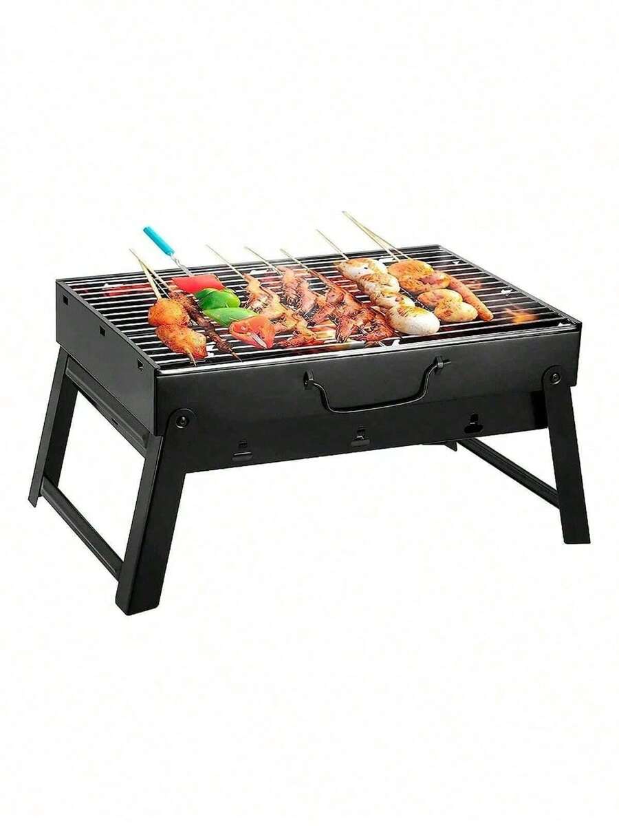 Mini Portable Charcoal Grill Foldable Stainless Steel