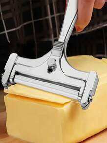 An Adjustable Cheese Slicer - Easily Cut Perfectly Thin Or Thick Slices For Restaurant Use
