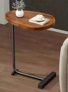 Side Table Corner Support Sofa Bed Reading And Notebook - Rỉ Nâu - Xem 1