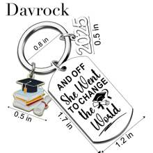 Class Of 2025 Graduation Gifts For Her Him High School Graduation Gifts Seniors 2025 Graduation Decorations Masters Degree Female College Graduation Keychain For Student Graduate 2025