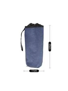 1Pc 50cm Mini Toy Storage Bag With Removable Play Mat - Cute Animal Design, Dustproof & Organizer For Toys And Accessories