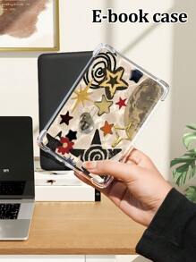 INS Style Flat Protective Case Compatible With IPad 10th Gen, IPad Air 4/5th 10.9-Inch, Compatible With Kindle Paperwhite 12th Gen 2024, Tab A7 Lite 8.7", S6 Lite 10.4 Inch, 4-Corner Drop Protection, Easy One-Handed Grip