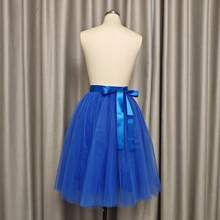 Women's High Waisted Asymmetrical Tulle Skirt Wedding Petticoat, 4 Layers Tulle + 1 Layer Lining Tutu Skirt, Bridesmaid Skirt, Long Colorful Skirt With Puffy Design, Ball Gown, Princess Skirt Fall Clothes For Women - Multicolor - View 15