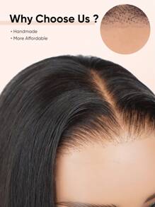 jessie's wig 预切 4x4 蕾丝波浪层剪无胶假发真人头发佩戴和使用无胶假发 180% 密度 100% 真人头发 16-26 英寸 - SNatural - 查看 6