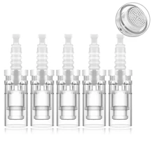 20/10/3pcs Micro Needle Tips 12-42 Needles Round Nano Needle Heads Compatible With Dermapen Microneedle Pen, Electric Microneedle Beauty Device () - Multicolor - View 6